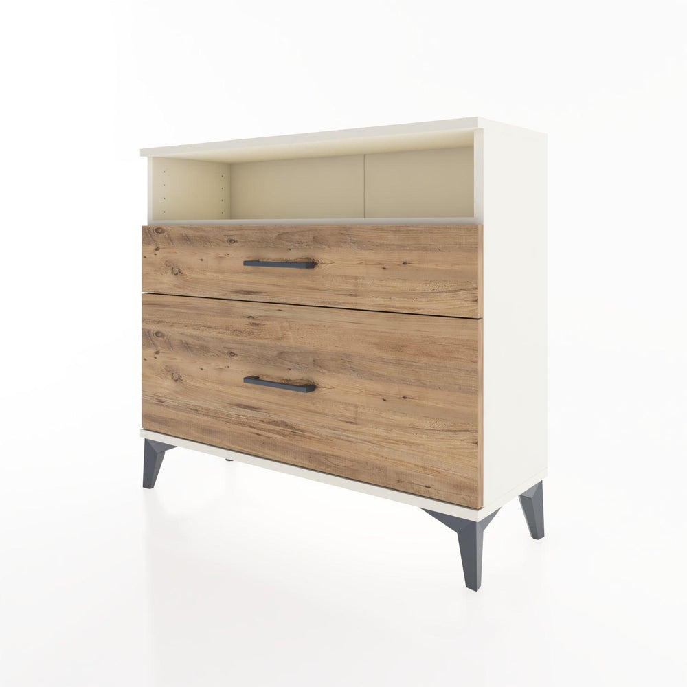 Woodntry Modüler Şifonyer İki Çekmeceli V6 88x30x68 cm Aytaşı - Woodntry