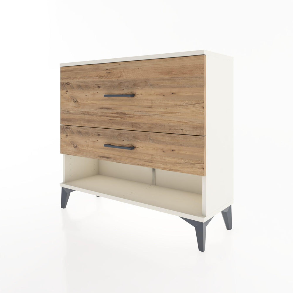 Woodntry Modüler Şifonyer İki Çekmeceli V5 88x30x68 cm Aytaşı - Woodntry