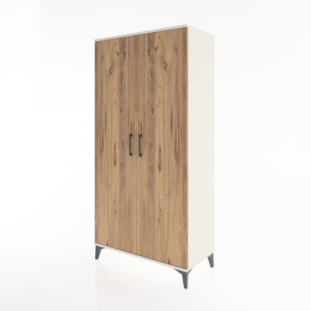 Woodntry Modular Cabinet Moonstone 88x44x170 cm with Cover K9-1