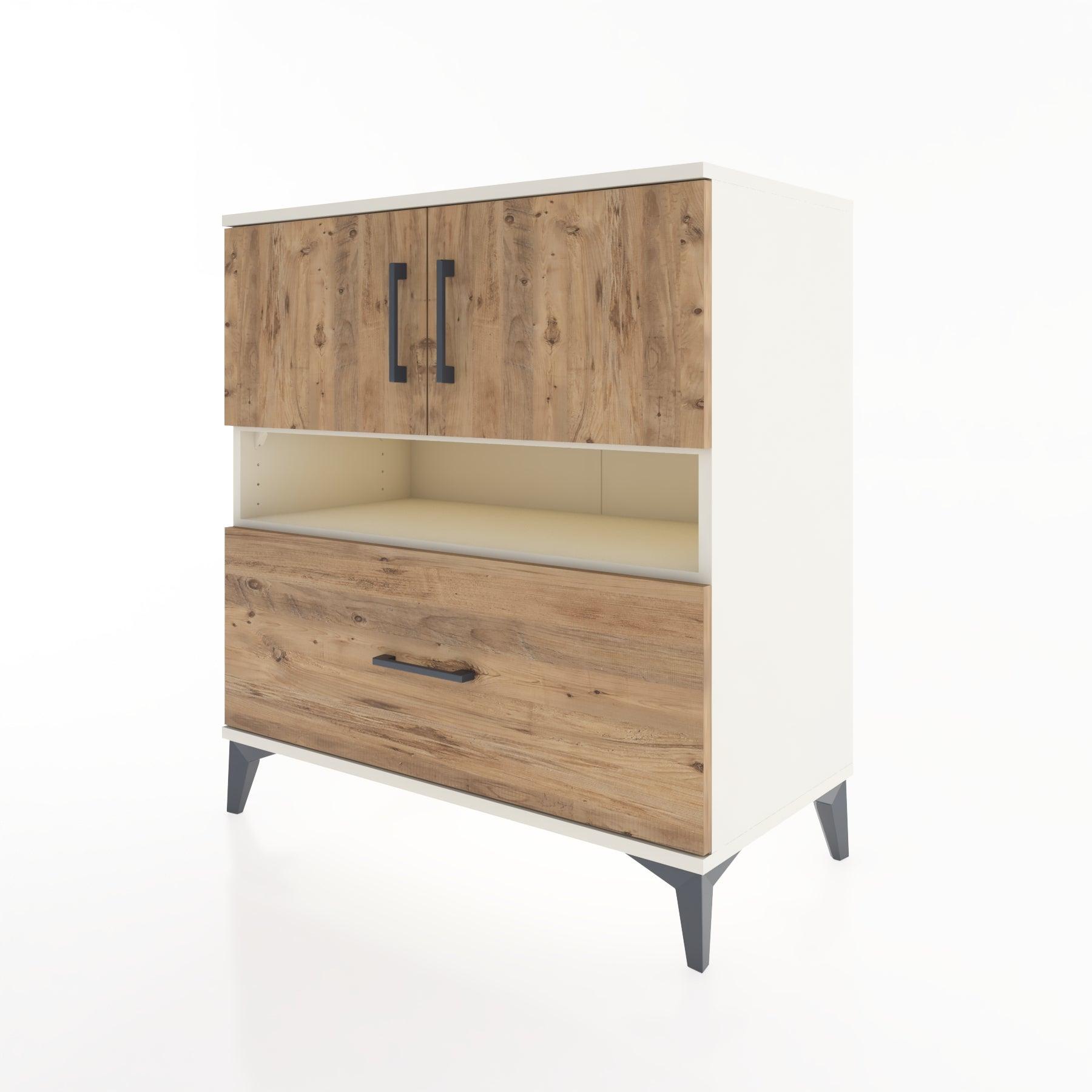 Woodntry Modular Dresser Moonstone 88x44x84 cm Functional F111-1