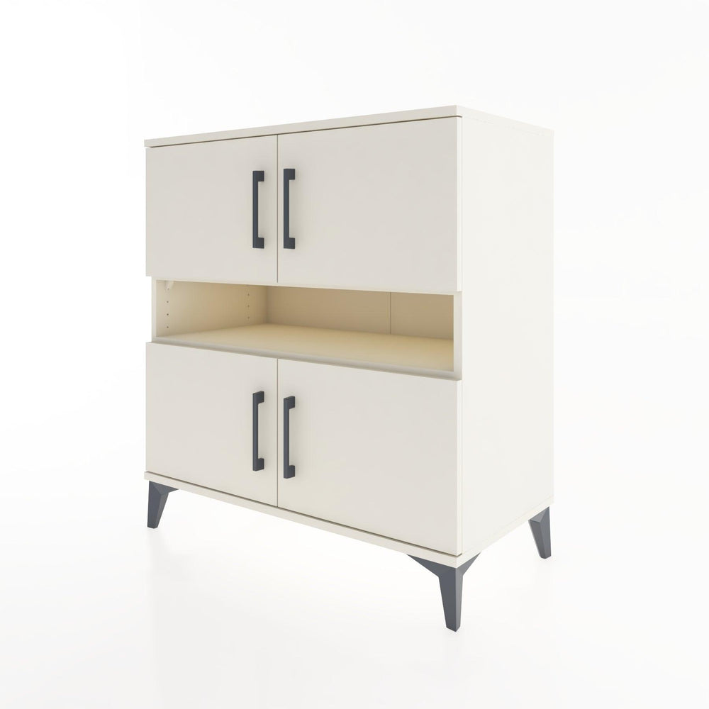 Woodntry Modüler Şifonyer Aytaşı 88x44x84 cm Kapaklı ve Raflı KR104-1