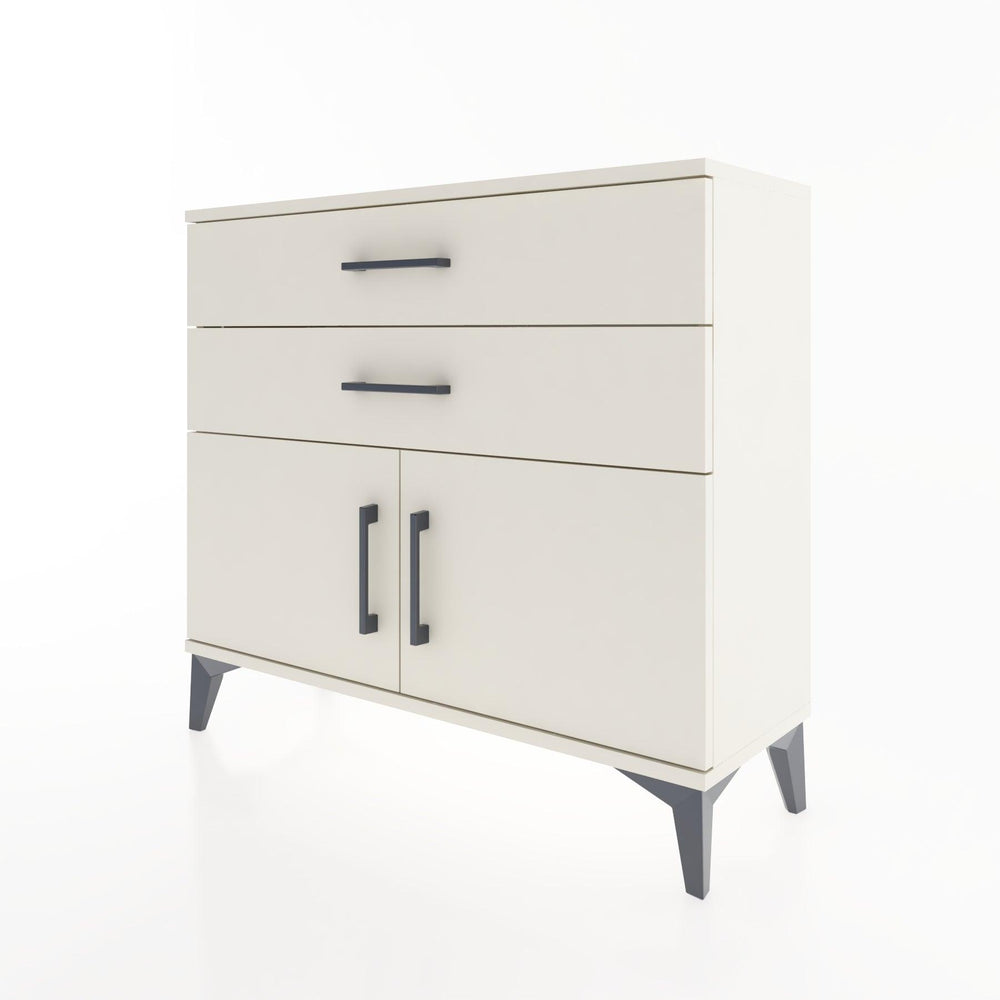 Woodntry Modüler Şifonyer Çekmece Raf Kapaklı 88x30x68 cm Çam - Woodntry