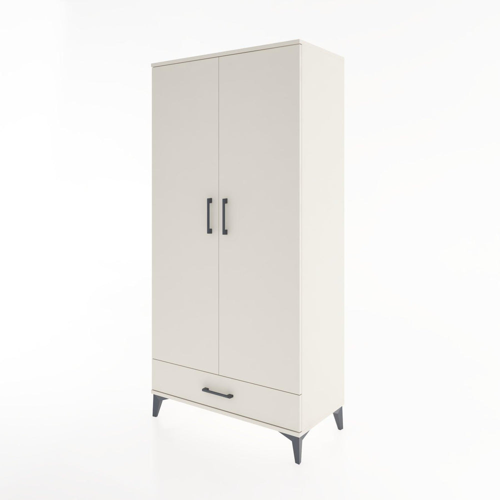Woodntry Modular Cabinet Moonstone 88x44x170 cm with Doors and Drawers KC30-1