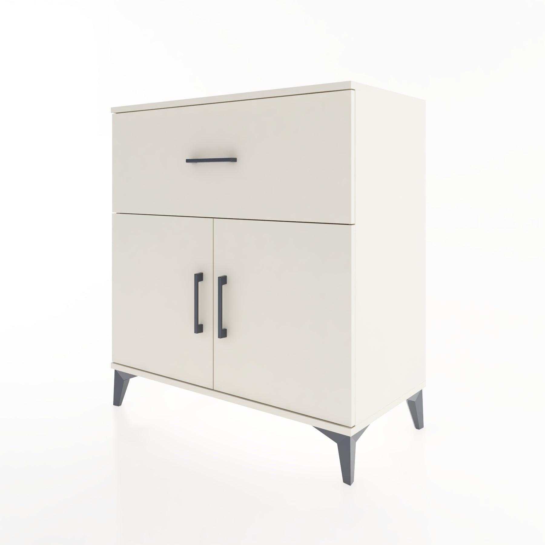 Woodntry Modular Dresser Moonstone 88x44x84 cm with Cover and Drawer KC50-1