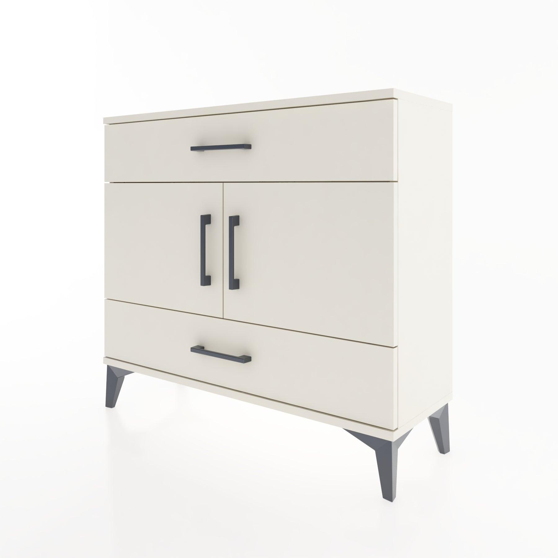 Woodntry Modüler Şifonyer Çekmece ve Kapaklı T2 88x30x94 cm Aytaşı - Woodntry