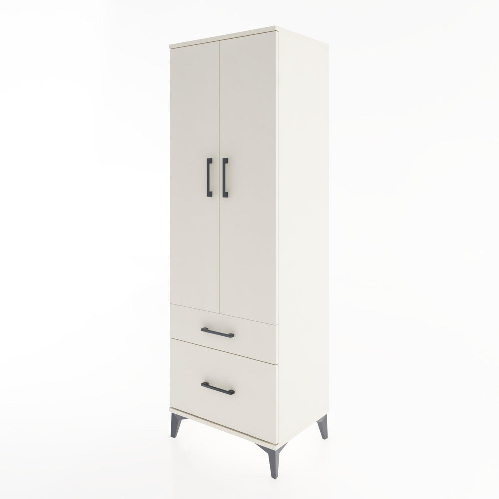 Woodntry Modüler Dolap Aytaşı 60x44x170 cm Kapaklı ve Çekmeceli KC15-1