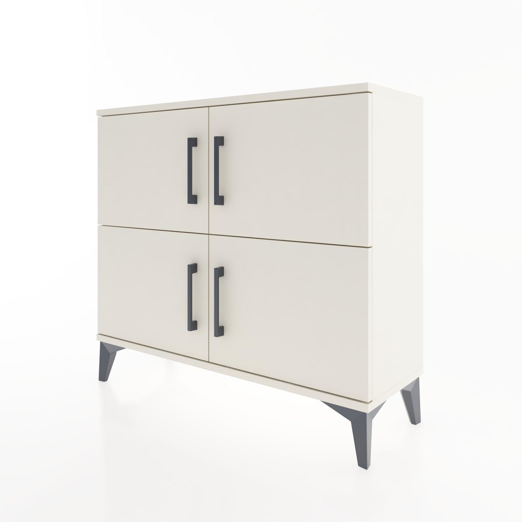 Woodntry Modüler Şifonyer Dört Kapaklı 88x30x68 cm Aytaşı - Woodntry