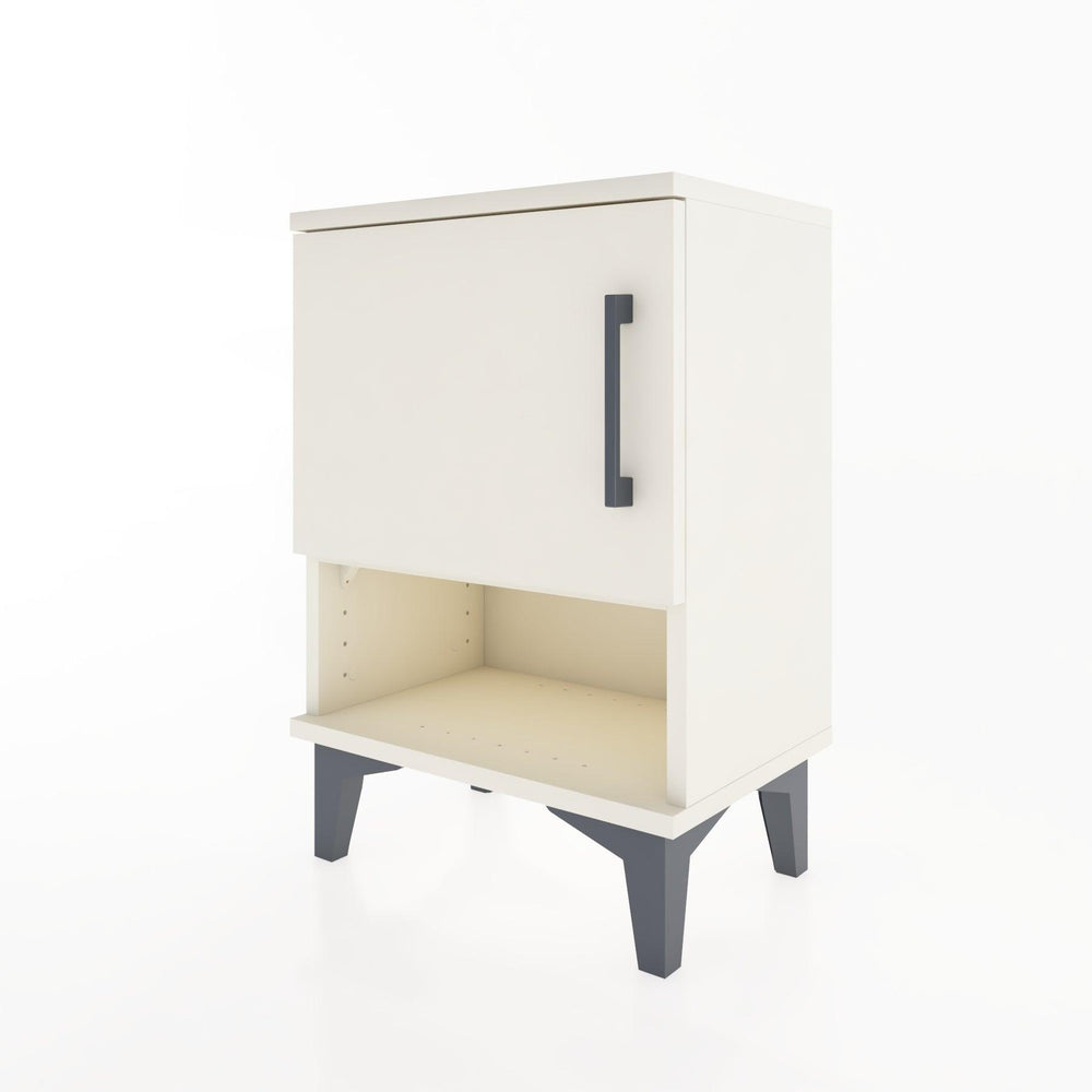 Woodntry Modüler Komodin Tek Kapak ve Raflı 44x30x52 cm Aytaşı - Woodntry