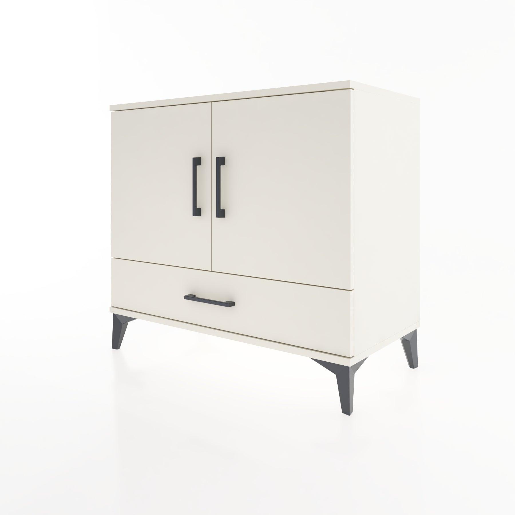 Woodntry Modüler Şifonyer Aytaşı 88x44x68 cm Kapaklı ve Çekmeceli KC1-1