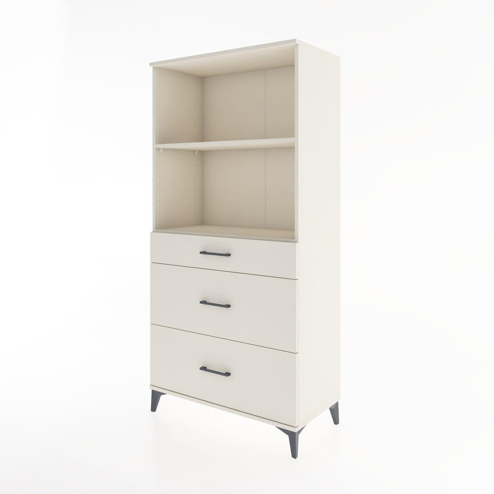 Woodntry Modular Cabinet Moonstone 88x44x170 cm with Drawers and Shelves CR48-1