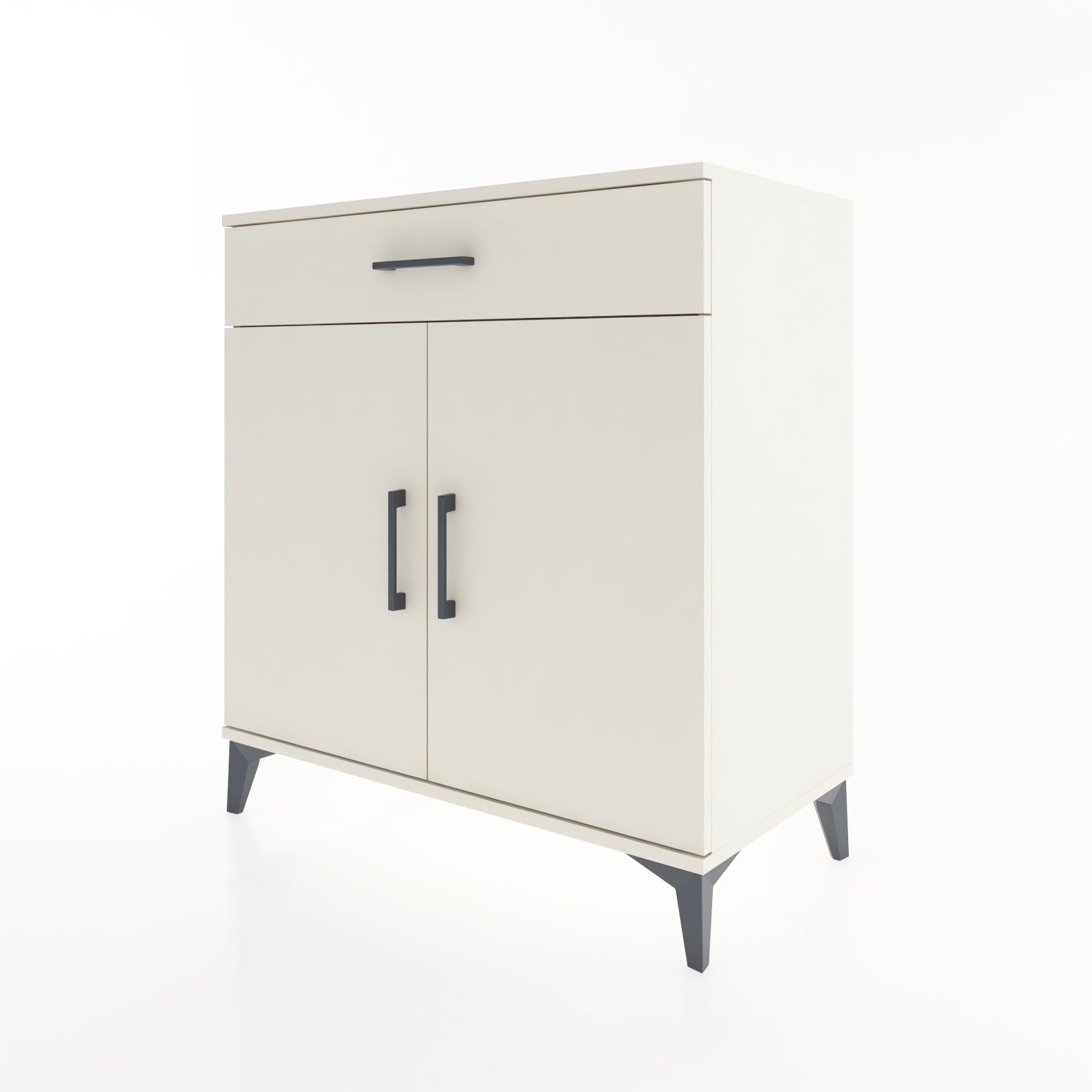 Woodntry Modular Dresser Moonstone 88x44x84 cm with Cover and Drawer KC78-1