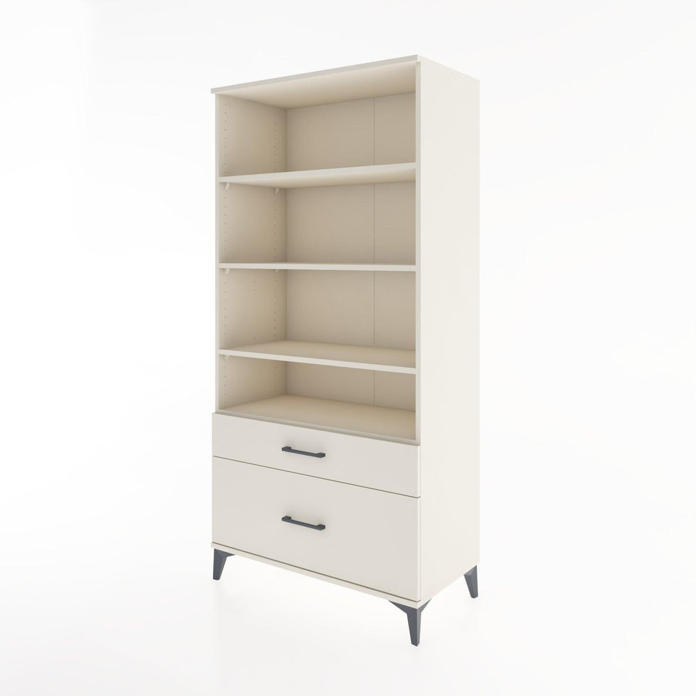 Woodntry Modular Cabinet Moonstone 88x44x170 cm with Drawers and Shelves CR43-1
