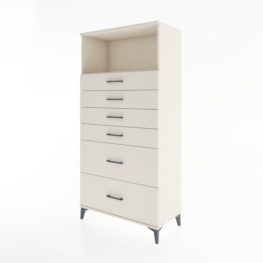 Woodntry Modular Cabinet Moonstone 88x44x170 cm with Drawers and Shelves CR45-1