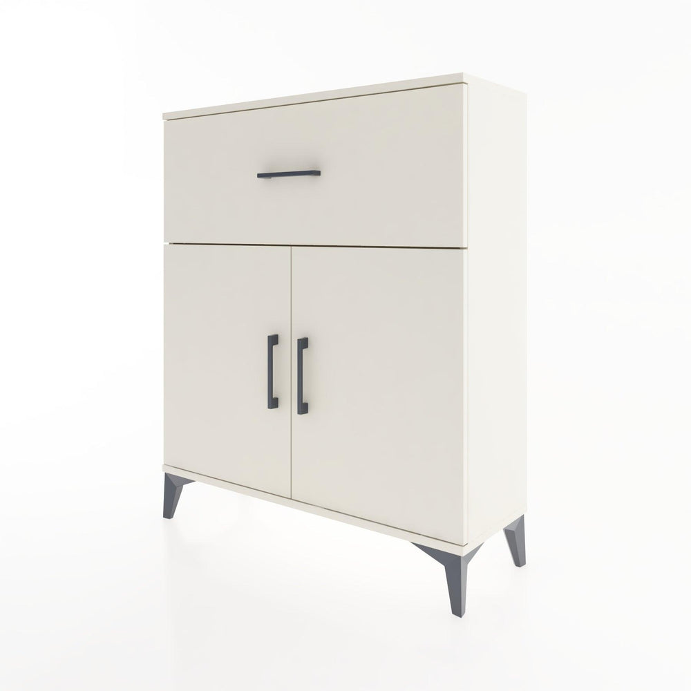 Woodntry Modular Dresser Moonstone 88x30x94 cm with Cover and Drawer KC9-1