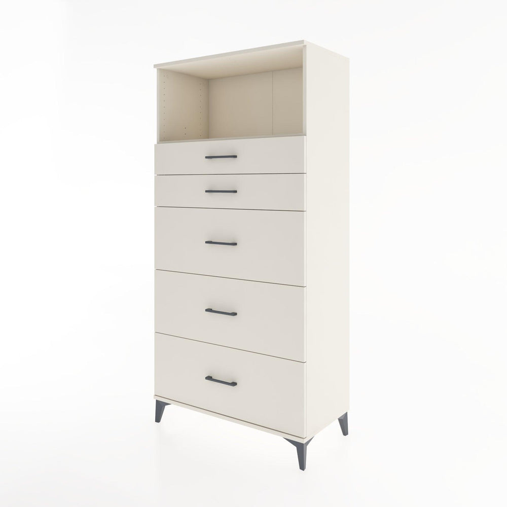 Woodntry Modular Cabinet Moonstone 88x44x170 cm with Drawers and Shelves CR50-1