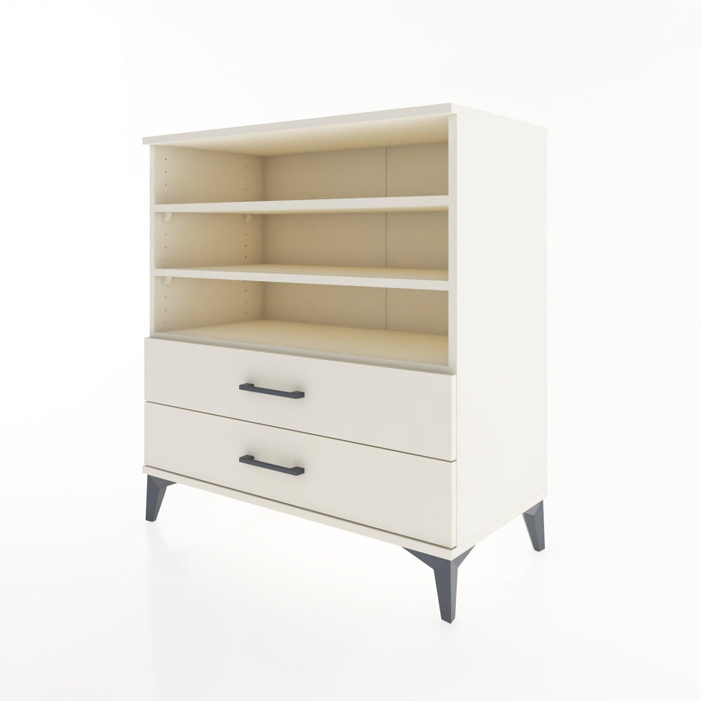 Woodntry Modular Dresser Moonstone 88x44x84 cm with Drawers and Shelves CR15-1