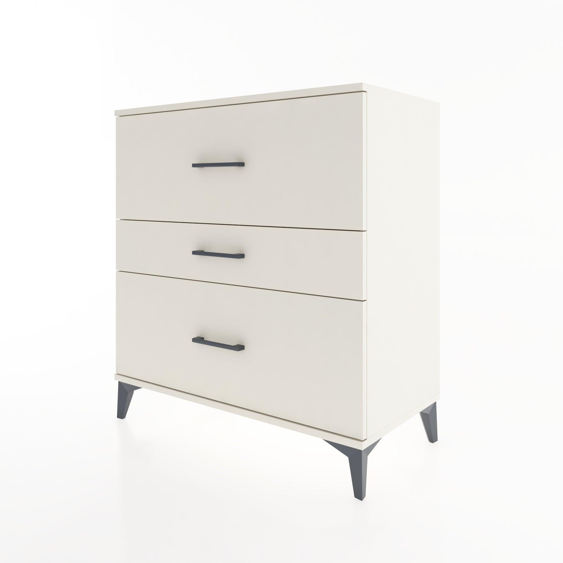 Woodntry Modüler Şifonyer Aytaşı 88x44x84 cm Çekmeceli C1-1