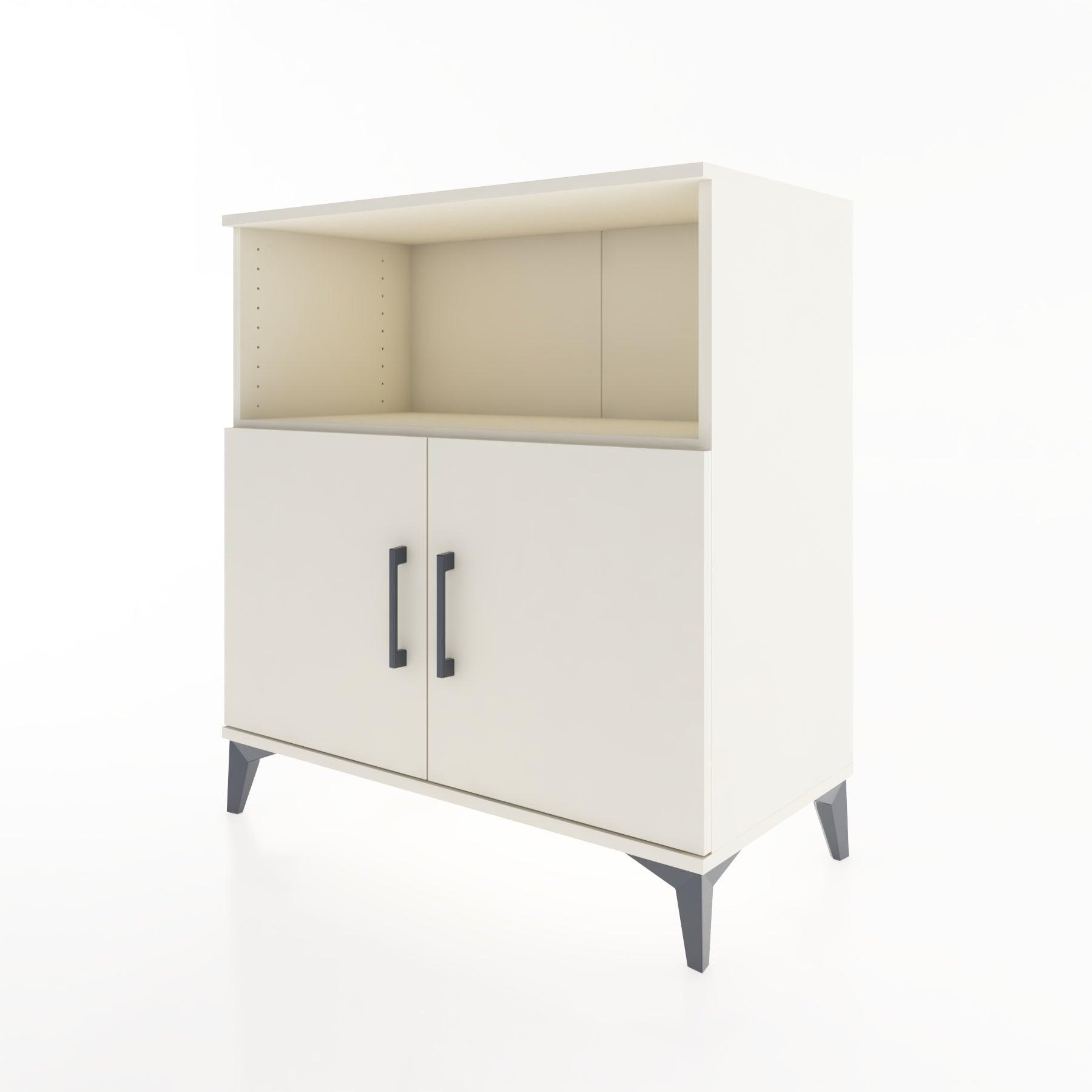 Woodntry Modular Dresser Moonstone 88x44x84 cm with Cover and Shelf KR42-1