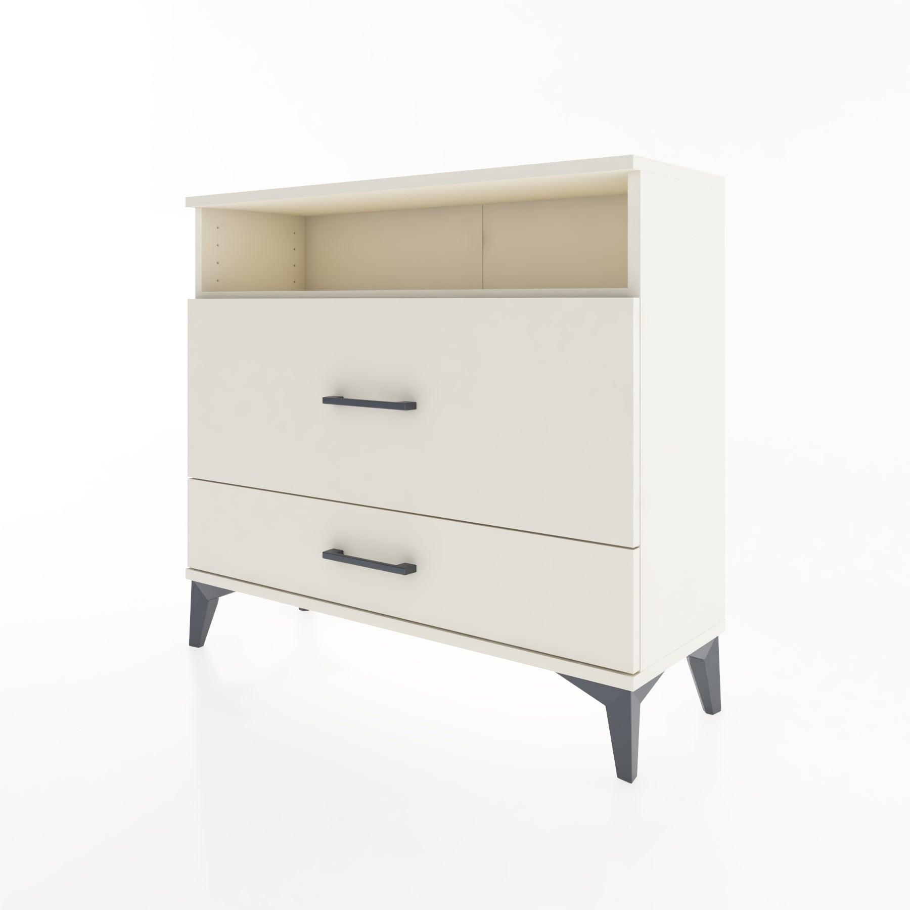 Woodntry Modüler Şifonyer İki Çekmeceli V7 88x30x68 cm Aytaşı - Woodntry