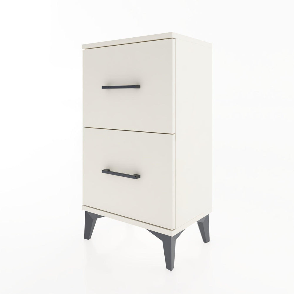 Woodntry Modüler Komodin İki Çekmeceli 44x30x68 cm Aytaşı - Woodntry