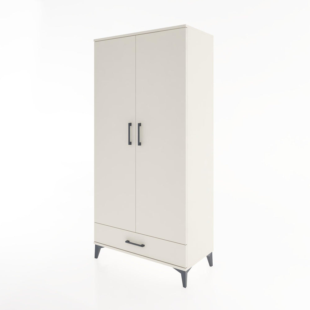 Woodntry Modular Cabinet Moonstone 88x44x170 cm with Doors and Drawers KC8-1