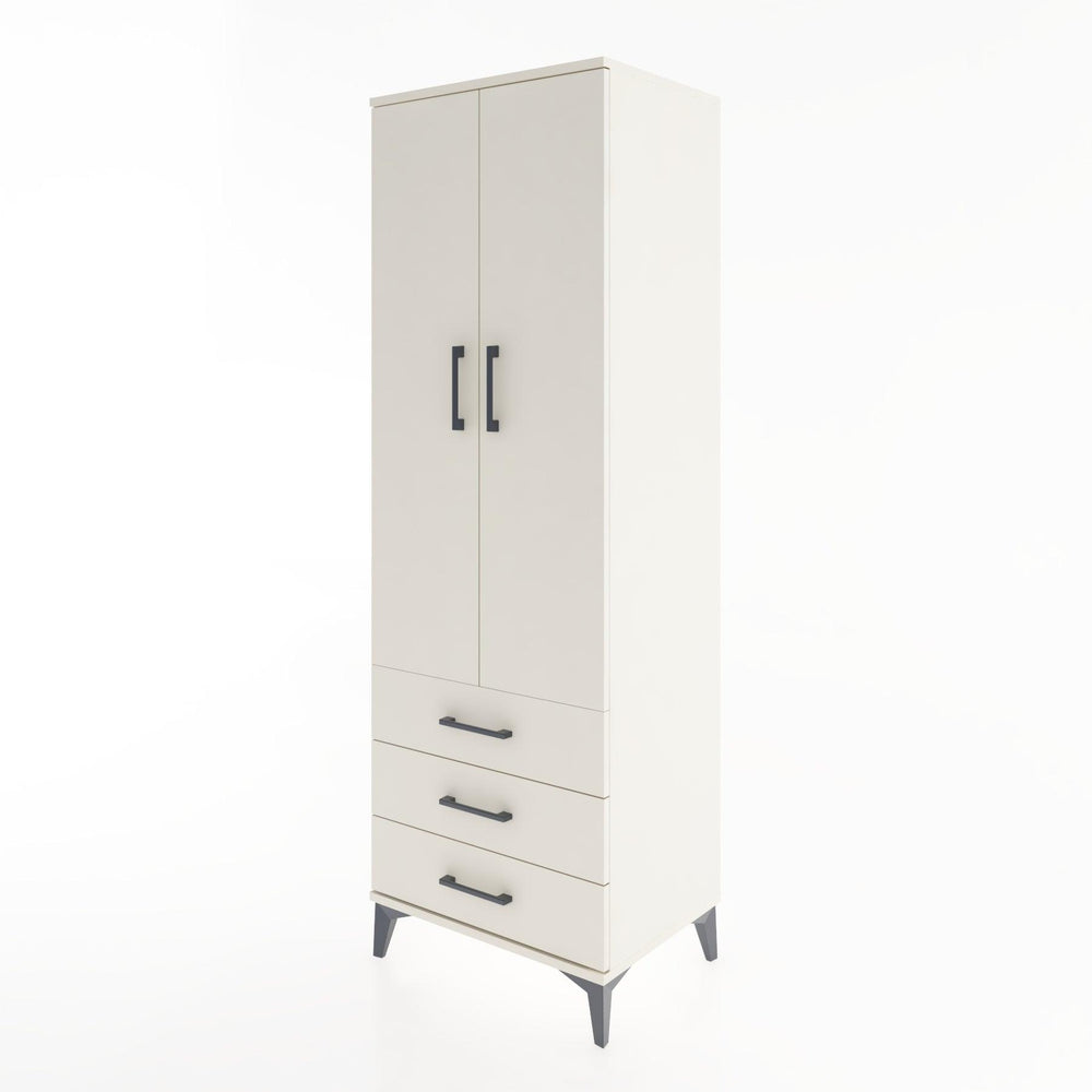 Woodntry Modular Cabinet Moonstone 60x44x170 cm with Doors and Drawers KC6-1