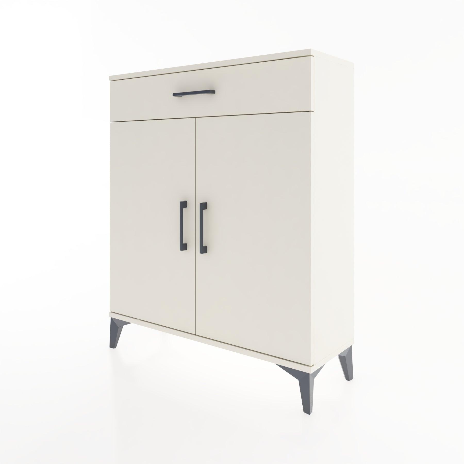 Woodntry Modüler Şifonyer Aytaşı 88x30x94 cm Kapaklı ve Çekmeceli KC1-1