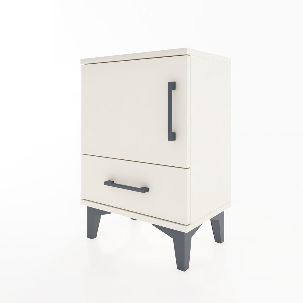 Woodntry Modüler Komodin Kapak ve Çekmeceli 44x30x52 cm Aytaşı - Woodntry