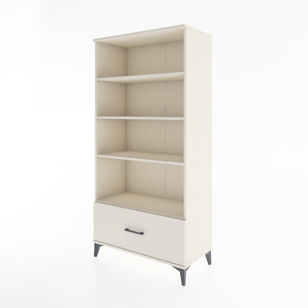Woodntry Modular Cabinet Moonstone 88x44x170 cm with Drawers and Shelves CR44-1
