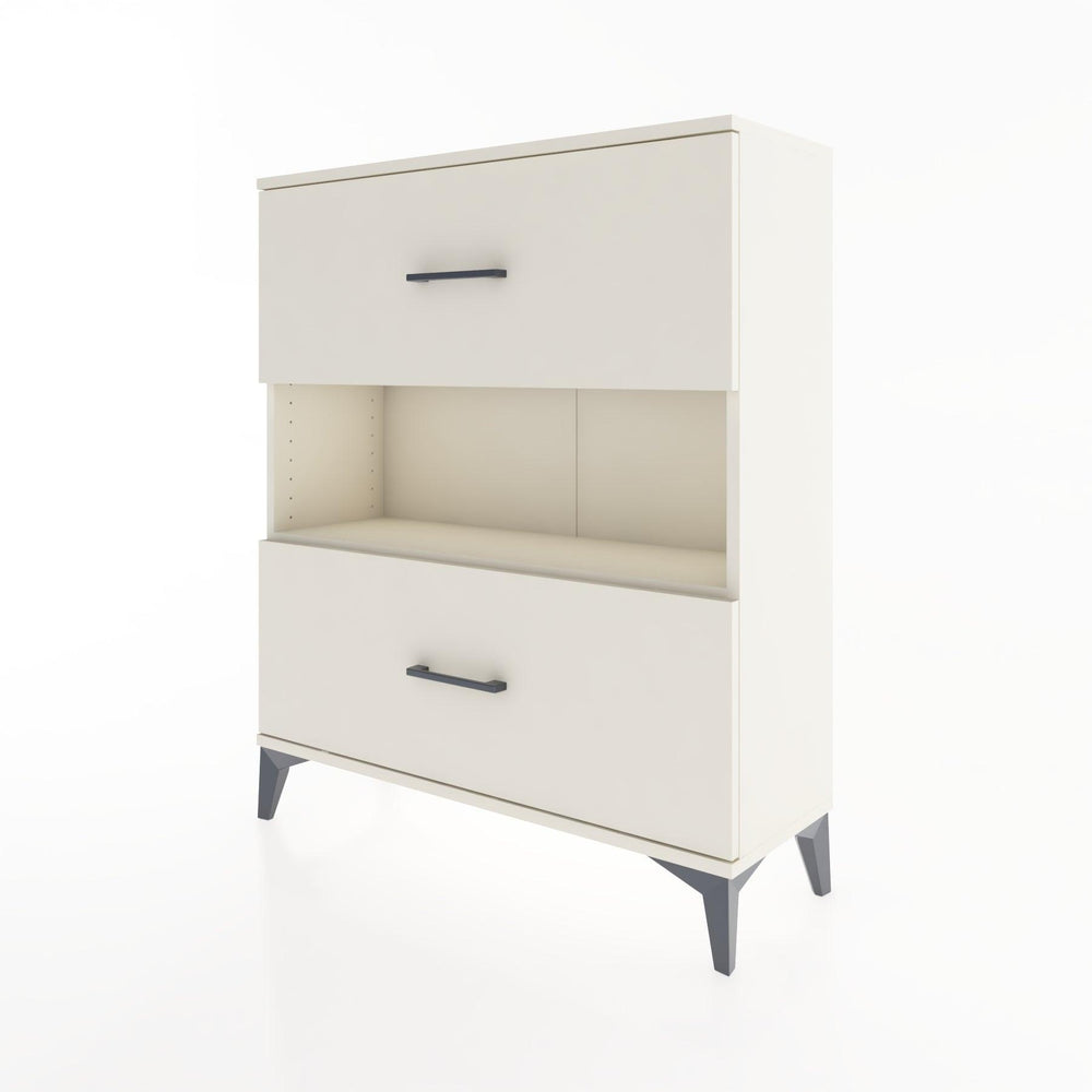 Woodntry Modüler Şifonyer Aytaşı 88x30x94 cm Çekmeceli ve Raflı CR17-1