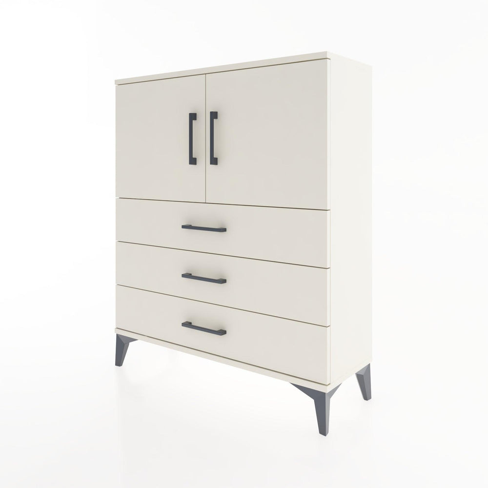 Woodntry Modüler Şifonyer Aytaşı 88x30x94 cm Kapaklı ve Çekmeceli KC7-1