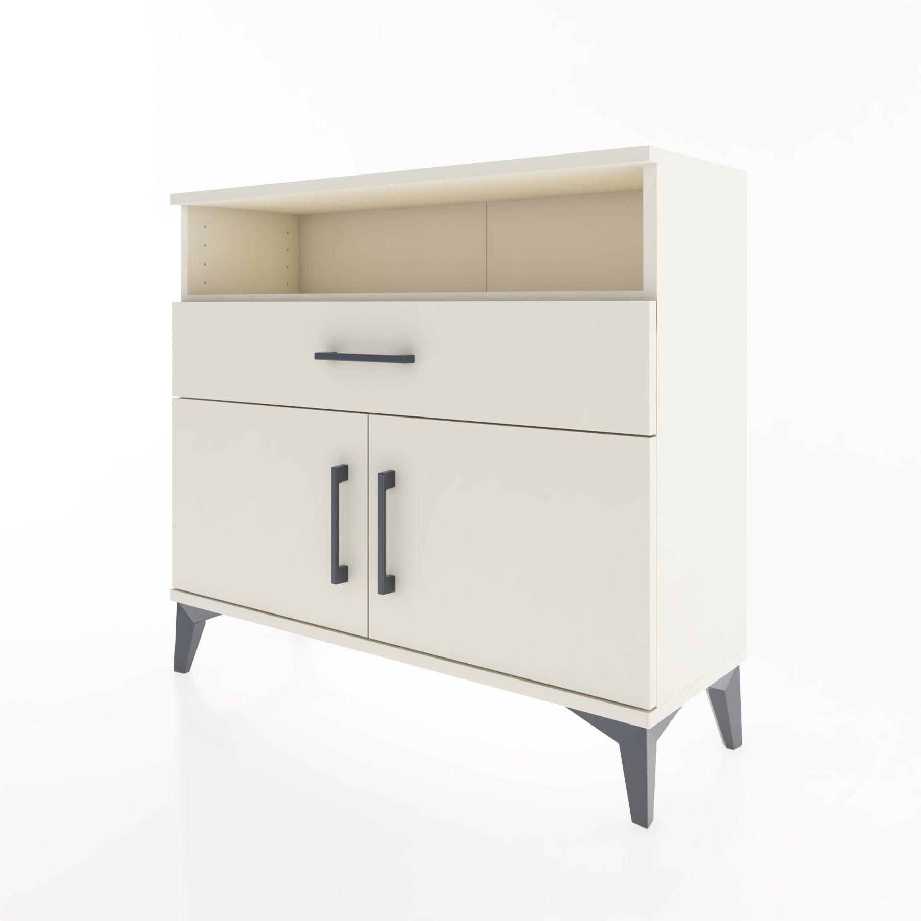 Woodntry Modüler Şifonyer Kapak Raf Çekmeceli 88x30x68 cm Aytaşı - Woodntry