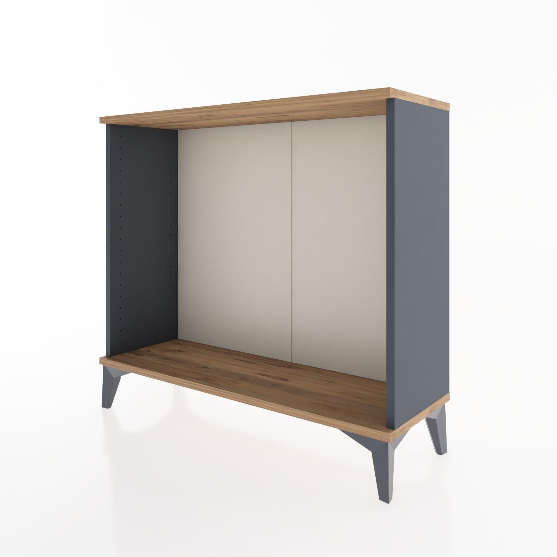 Woodntry Modüler Şifonyer Tek Bölmeli 88x30x68 cm Antrasit - Woodntry