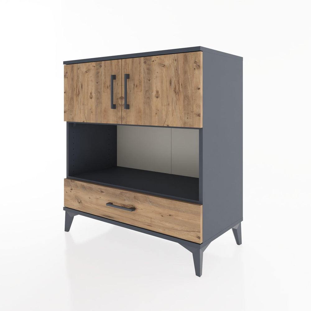 Woodntry Modular Dresser Anthracite 88x44x84 cm Functional F96-2