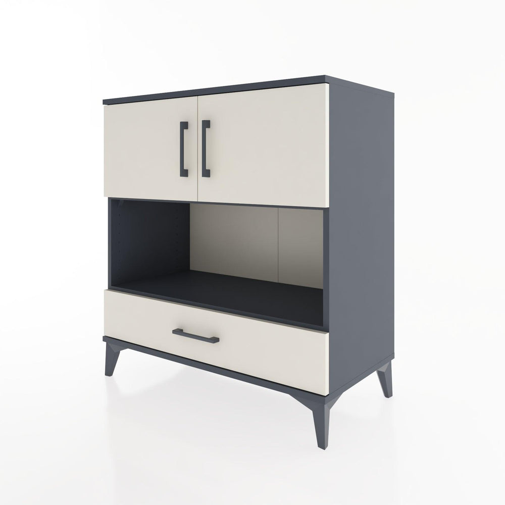 Woodntry Modular Dresser Anthracite 88x44x84 cm Functional F96-2