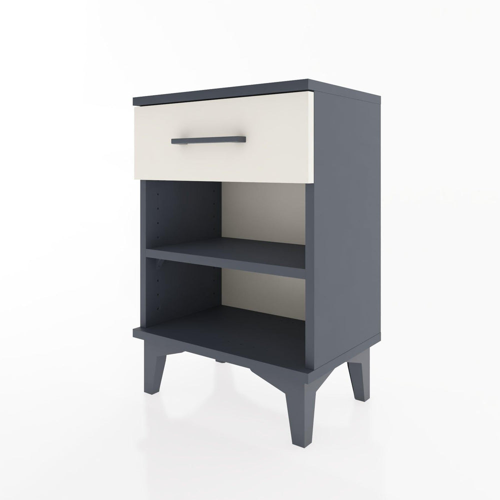 Woodntry Modüler Komodin Tek Çekmeceli 44x30x52 cm Antrasit - Woodntry