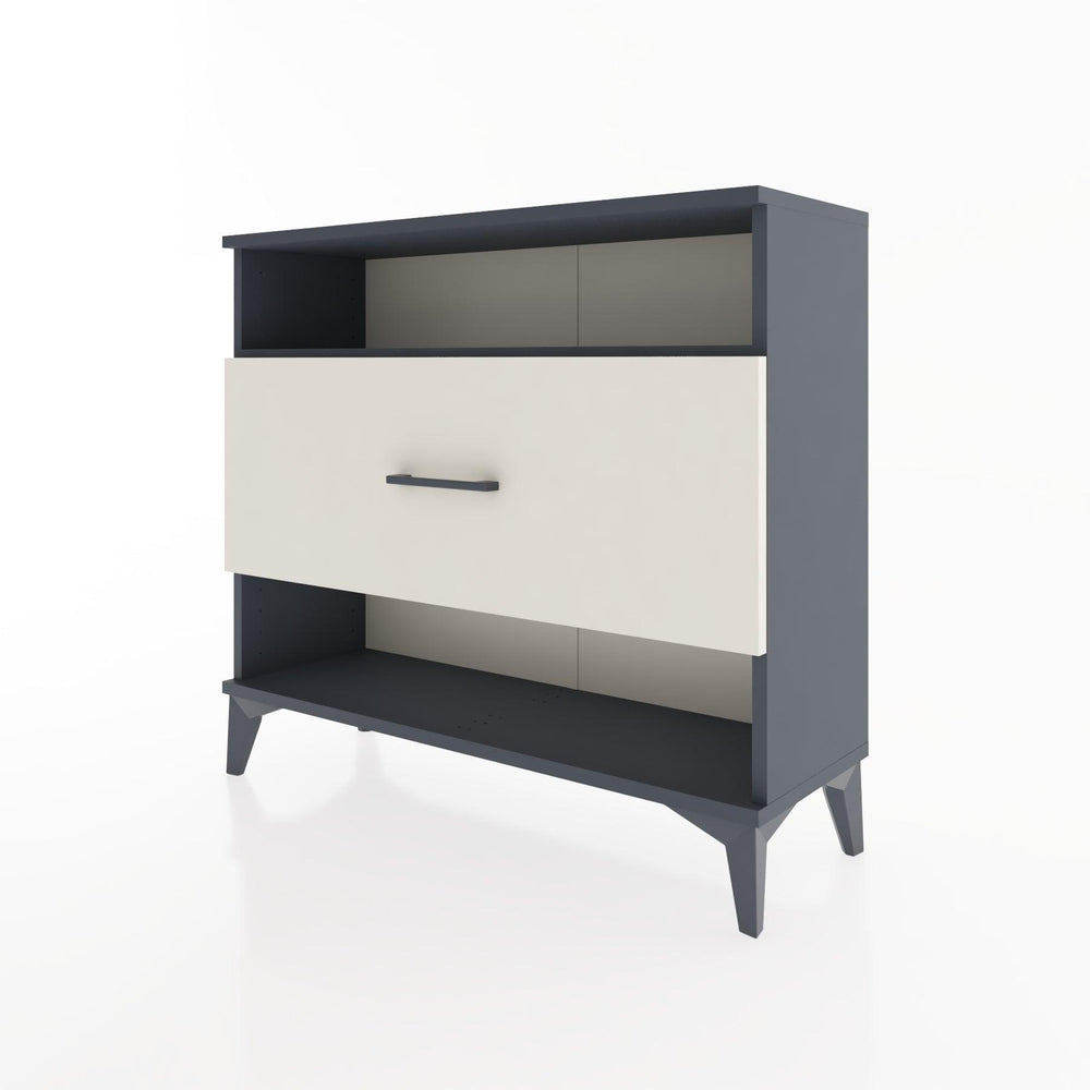 Woodntry Modüler Şifonyer Raf ve Çekmece V2 88x30x68 cm Antrasit - Woodntry