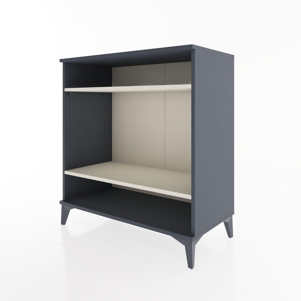 Woodntry Modüler Şifonyer Antrasit 88x44x84 cm Raflı R122-2