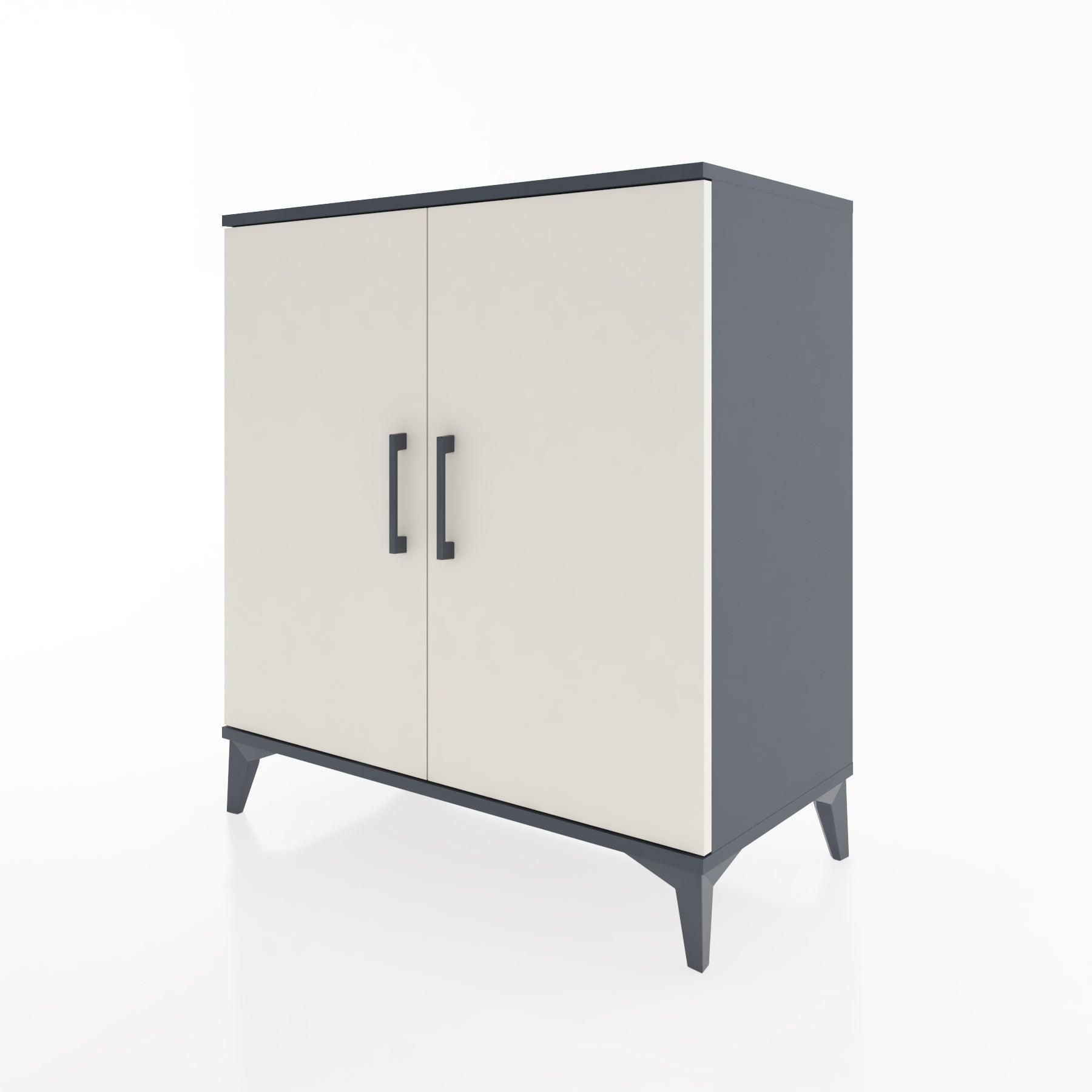 Woodntry Modular Dresser Anthracite 88x44x84 cm with Cover K88-2