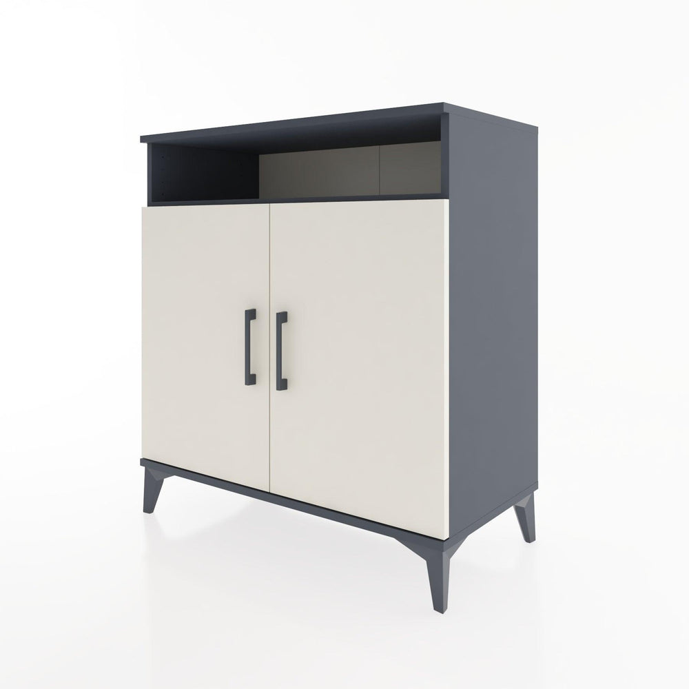 Woodntry Modular Dresser Anthracite 88x44x84 cm with Cover and Shelf KR85-2