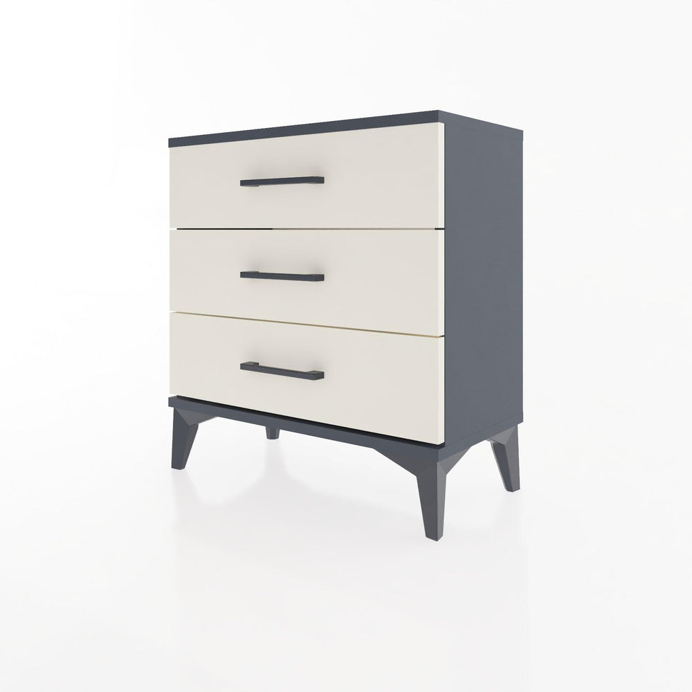 Woodntry Modular Nightstand Anthracite 60x30x52 cm Drawer C1-2