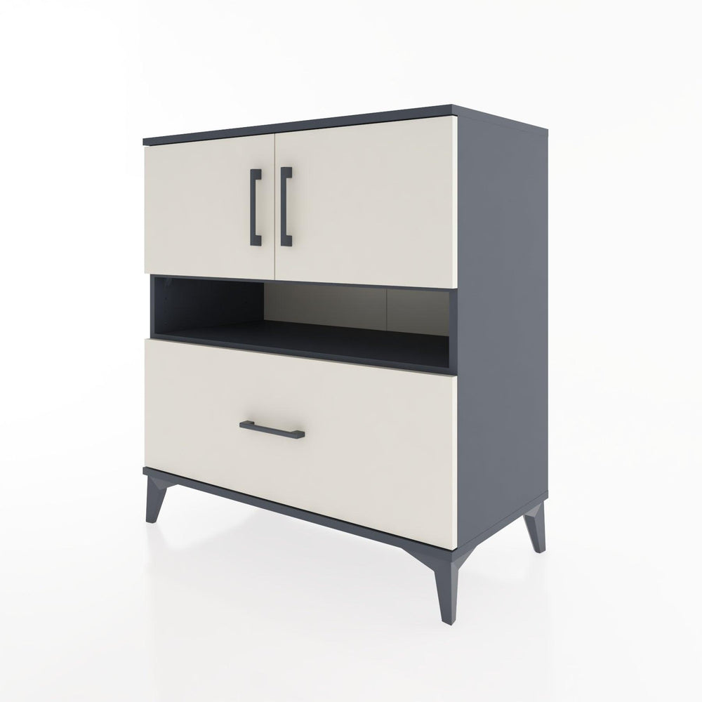 Woodntry Modular Dresser Anthracite 88x44x84 cm Functional F111-2