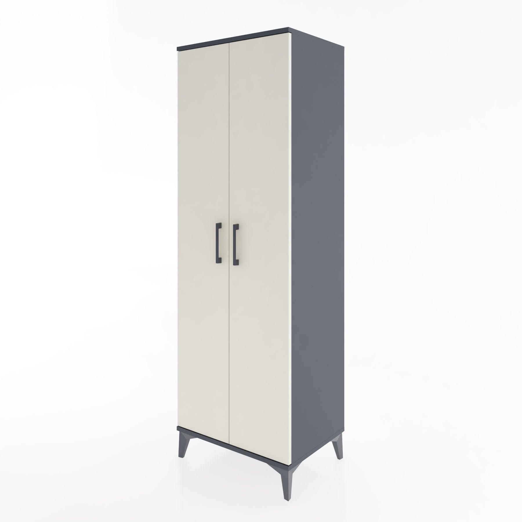 Woodntry Modular Cabinet Anthracite 60x44x170 cm with Cover K9-2