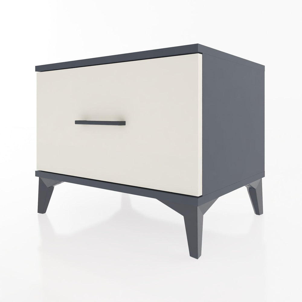 Woodntry Modular Nightstand Anthracite 60x44x68 cm Drawer C1-2
