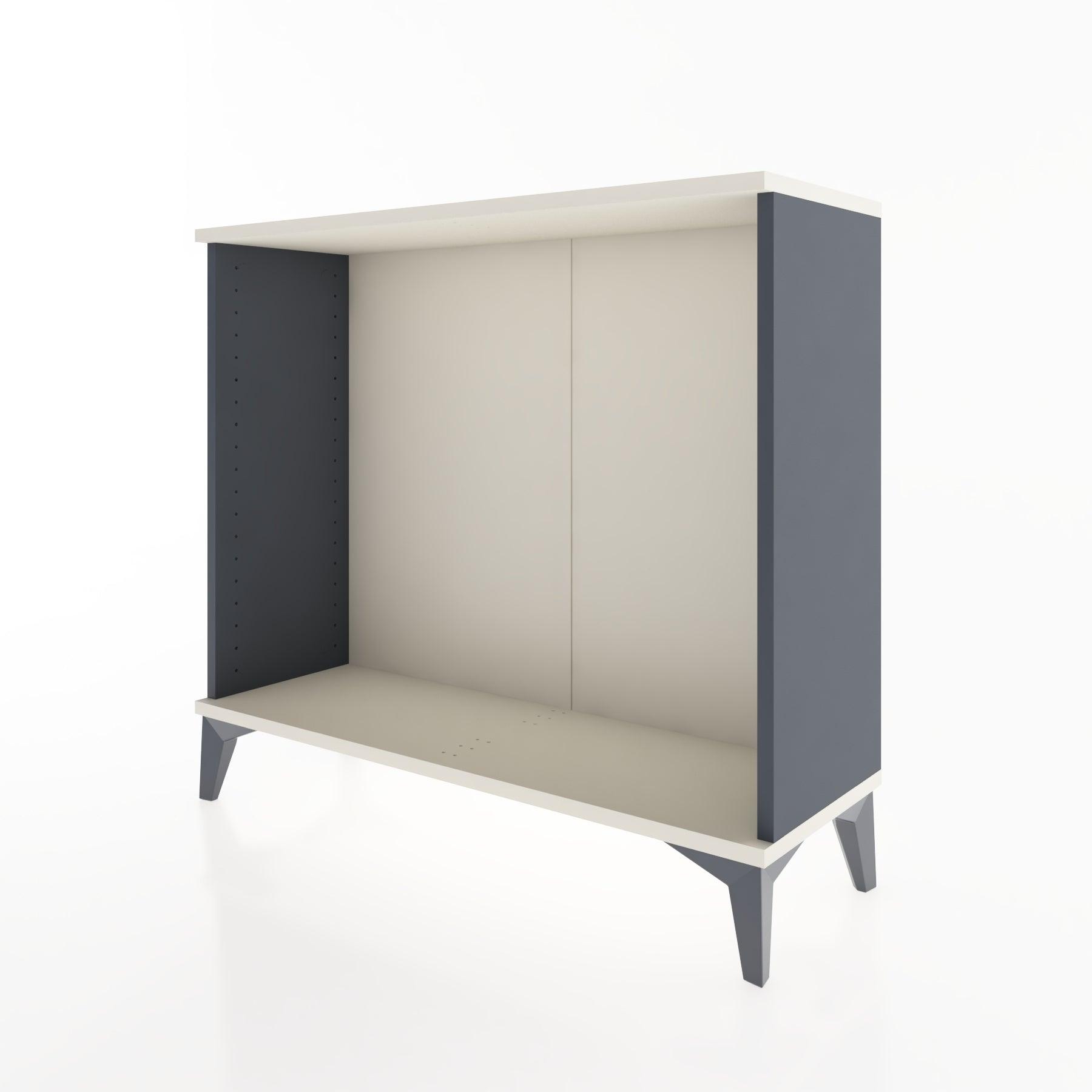 Woodntry Modüler Şifonyer Tek Bölmeli 88x30x68 cm Antrasit - Woodntry