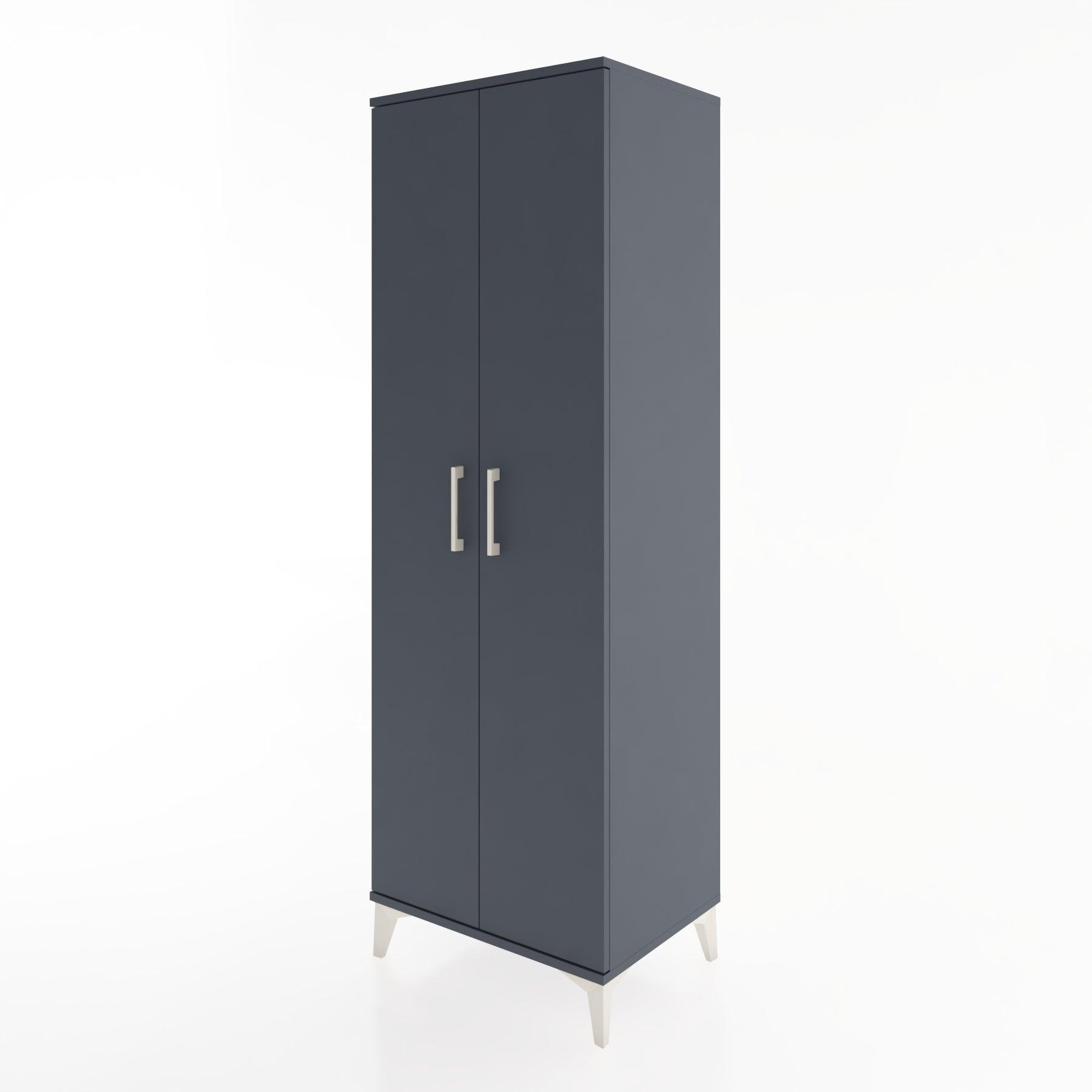 Woodntry Modular Cabinet Anthracite 60x44x170 cm with Cover K9-2