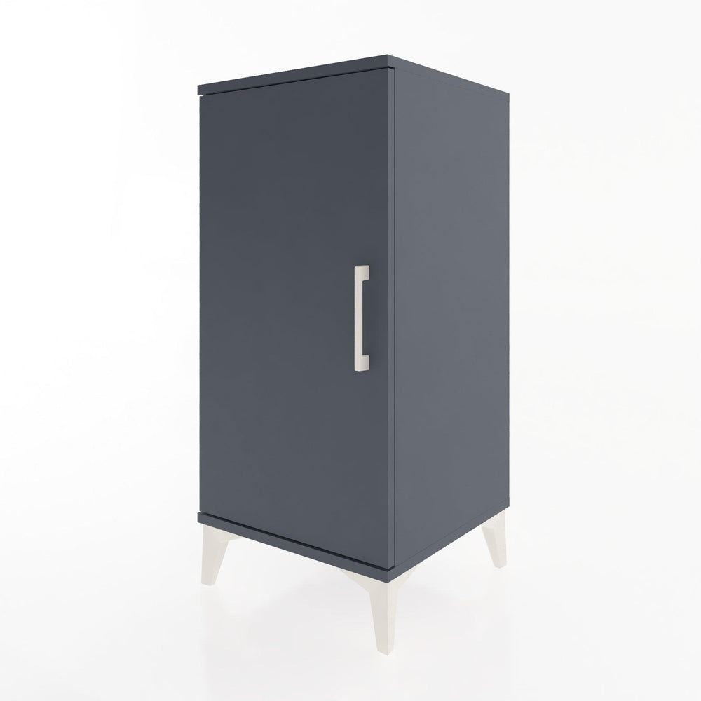 Woodntry Modular Nightstand Anthracite 44x44x84 cm with Lid K23-2