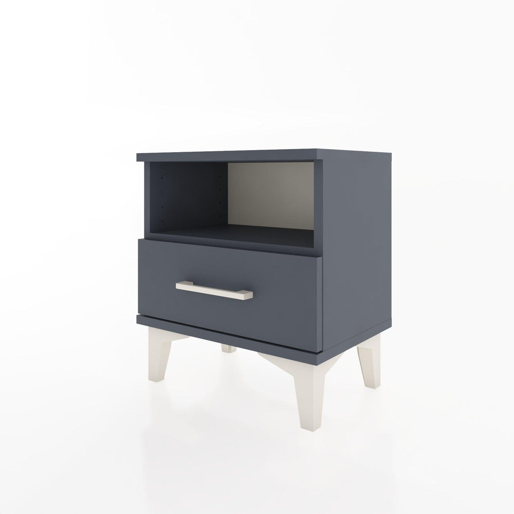 Woodntry Modüler Komodin Raf ve Çekmece 44x30x36 cm Antrasit - Woodntry