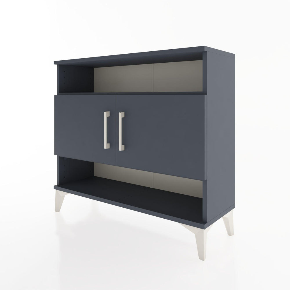 Woodntry Modüler Şifonyer Raf ve İki Kapaklı V3 88x30x68 cm Çam - Woodntry