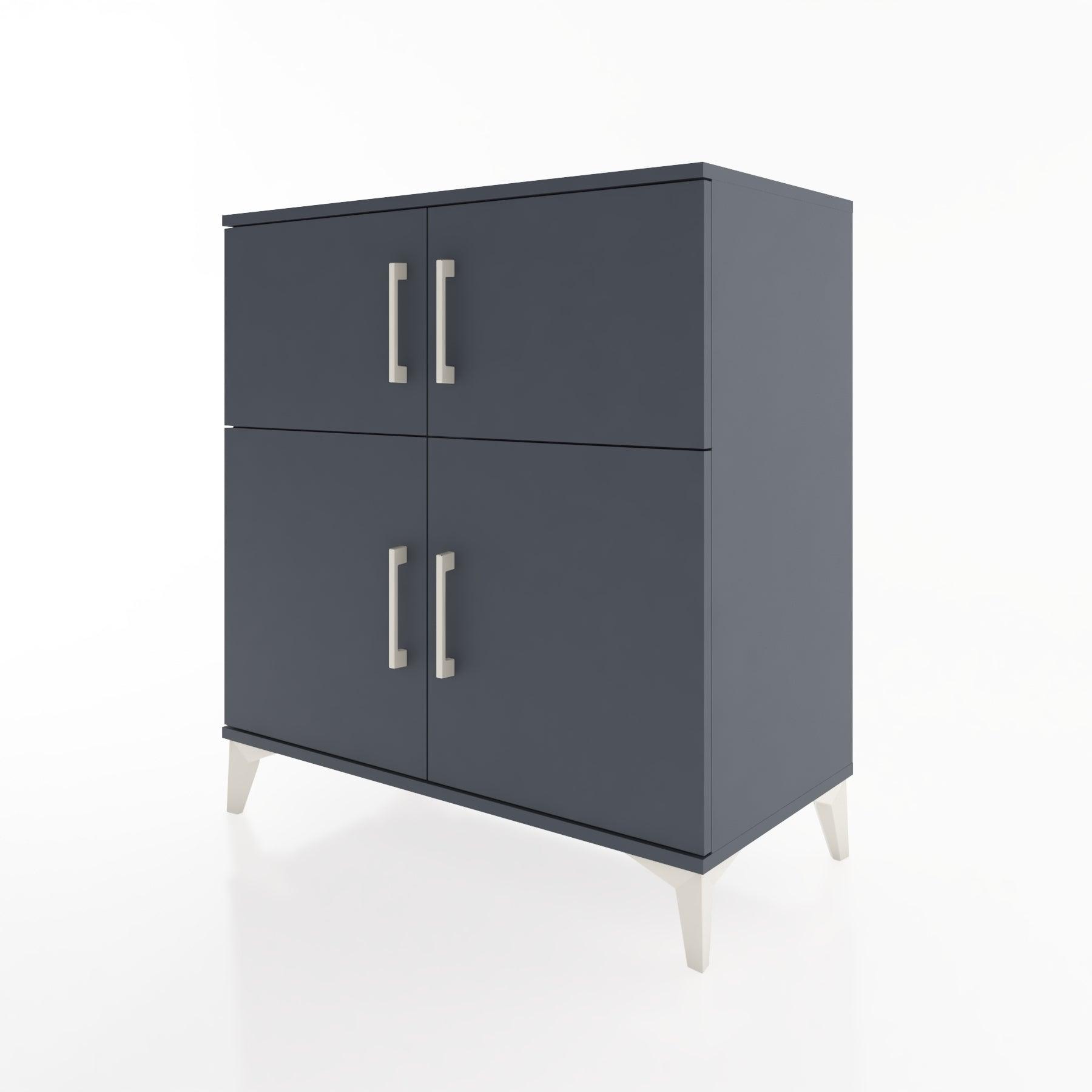 Woodntry Modular Dresser Anthracite 88x44x84 cm with Cover K52-2